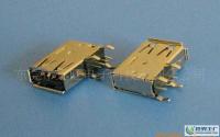 USB A母90度侧立式长体连接器 空间优化与可靠连接的解决方案